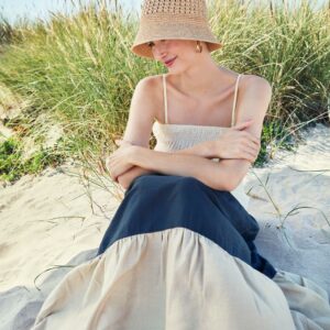 HocSunna Straw Hat Nature Beige